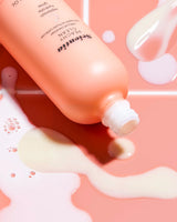 Texture of PEACHY CLEAN Milky Oil Cleanser