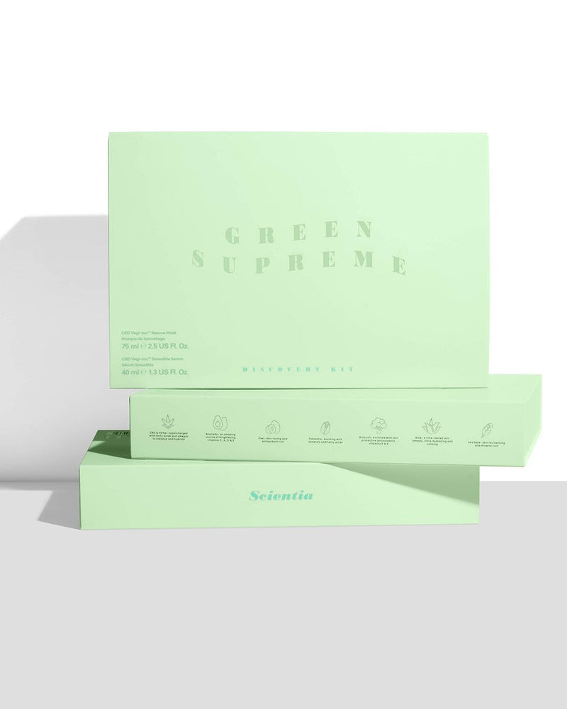 Green Supreme Discovery Set packaging box