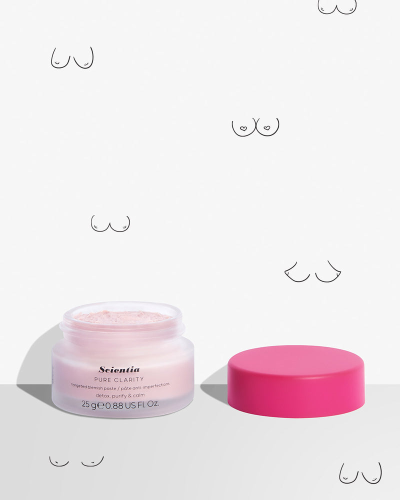 Beat Breakouts for Breast Cancer with our NEW Limited Edition Pure Clarity Blemish Paste